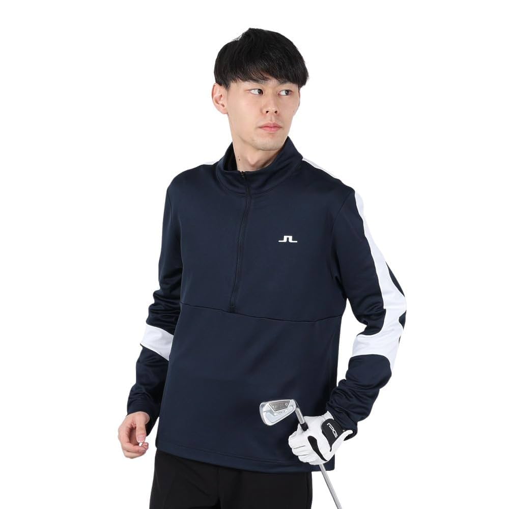 新品未使用！J.LINDEBERG ジェイリンドバーグ　ハーフジップ ブルゾン Amazon.co.jp: J.リンドバーグ ゴルフ 長袖 ハーフジップ